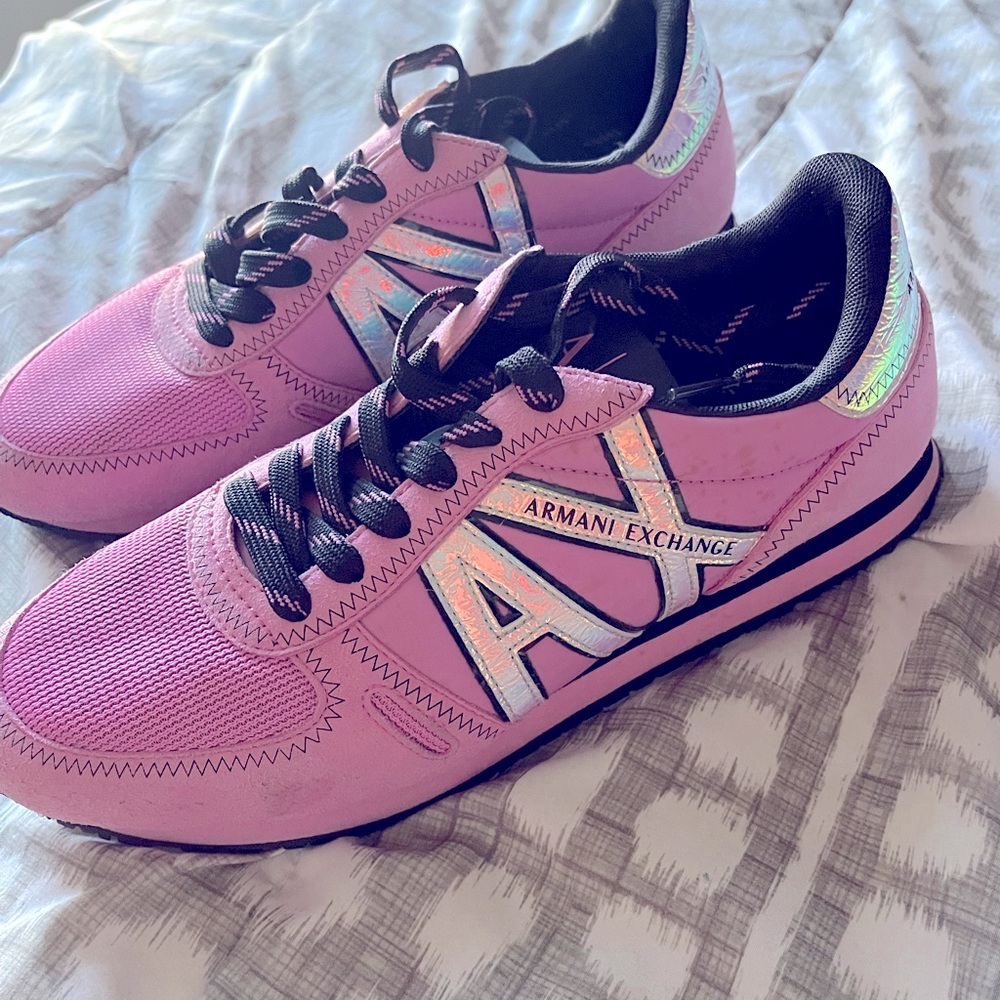 Pink Armani Exchange Women’s shoes